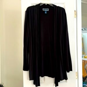 Karen Scott open front Cardigan